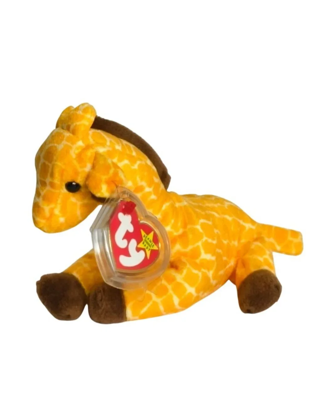 Ty Beanie Babies Twigs The Giraffe Plush 1995 MWMT Collectible Retired DOB 5-19